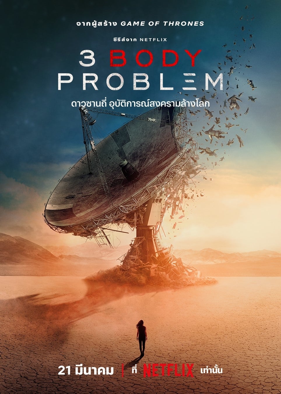 3 Body Problem ดาวซานถี่ อุบัติการณ์สงครามล้างโลก ซีซั่น 1 EP.1-8